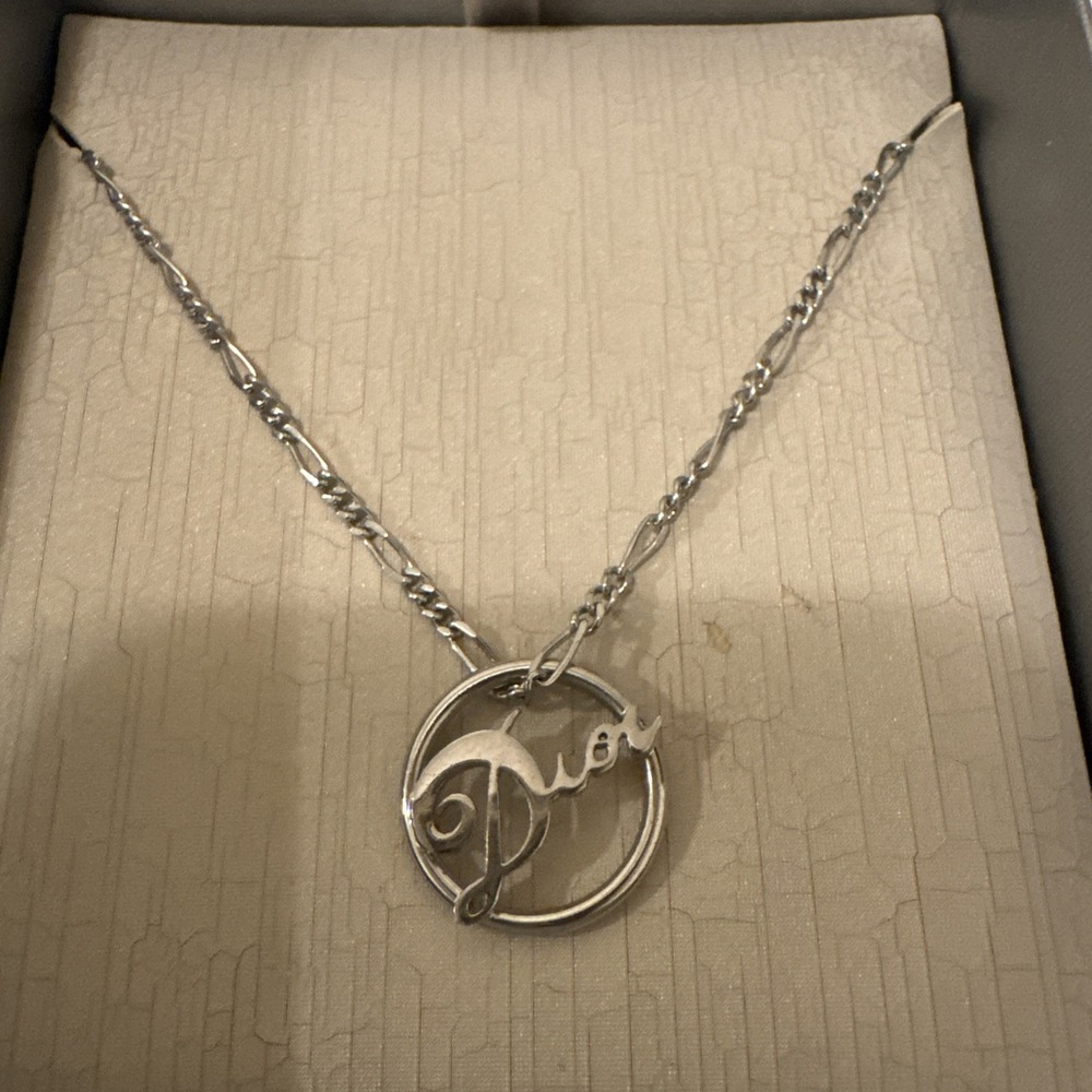Christian Dior Vintage Pendant Necklace NWT - Picture 2 of 5